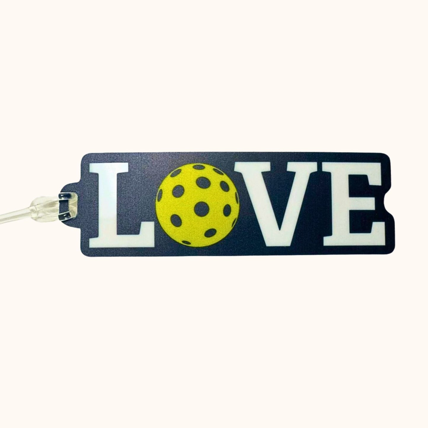 Pickleball Luggage Tags