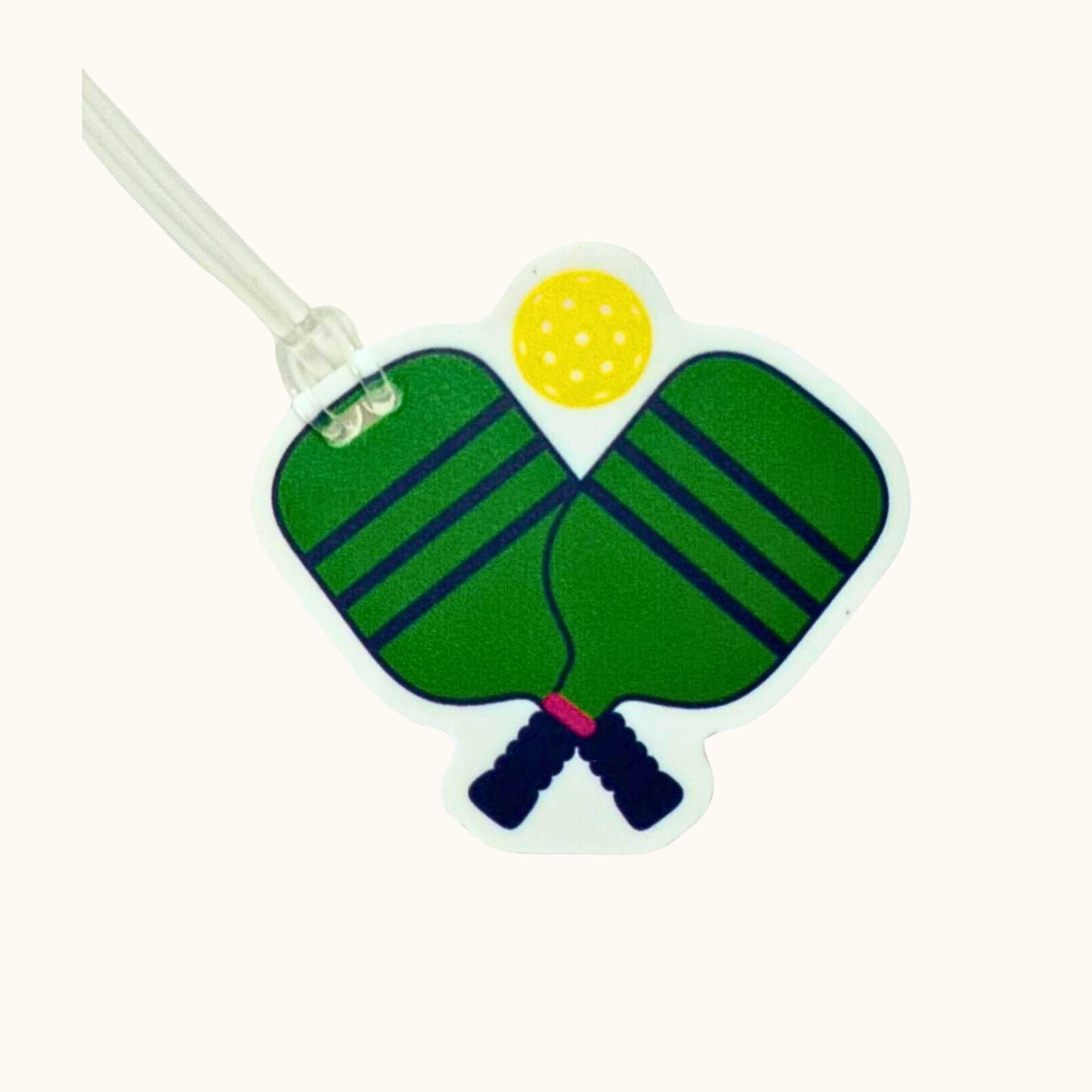 Pickleball Luggage Tags