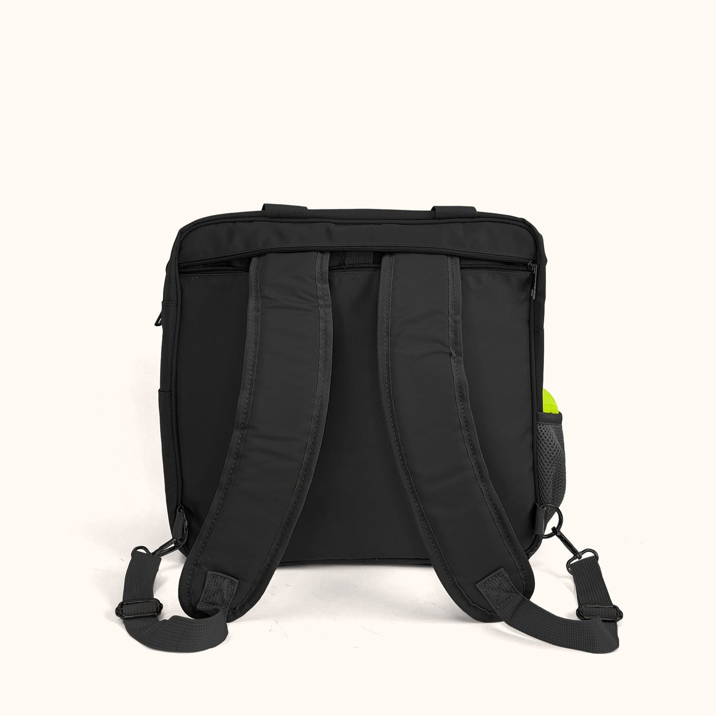 3-in-1 Pickleball Bag - Tote, Crossbody, Backpack | Black