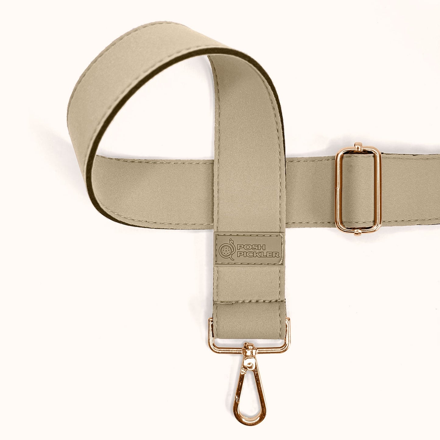 Crossbody Pickleball Paddle Cover | Brown