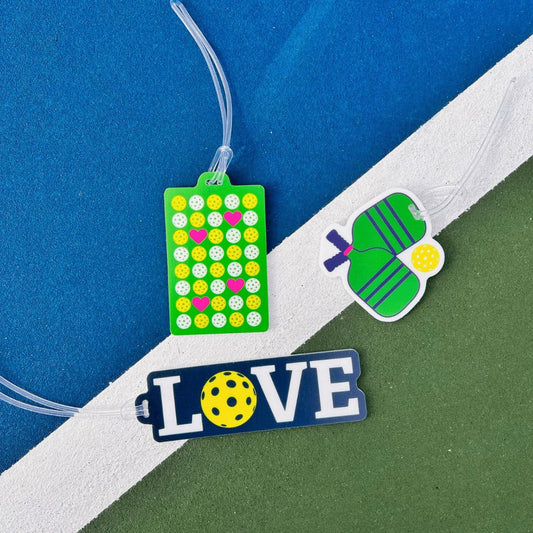 Pickleball Luggage Tags