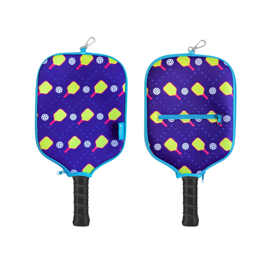 Pickleball Paddle Cover with Storage – Pickle Power