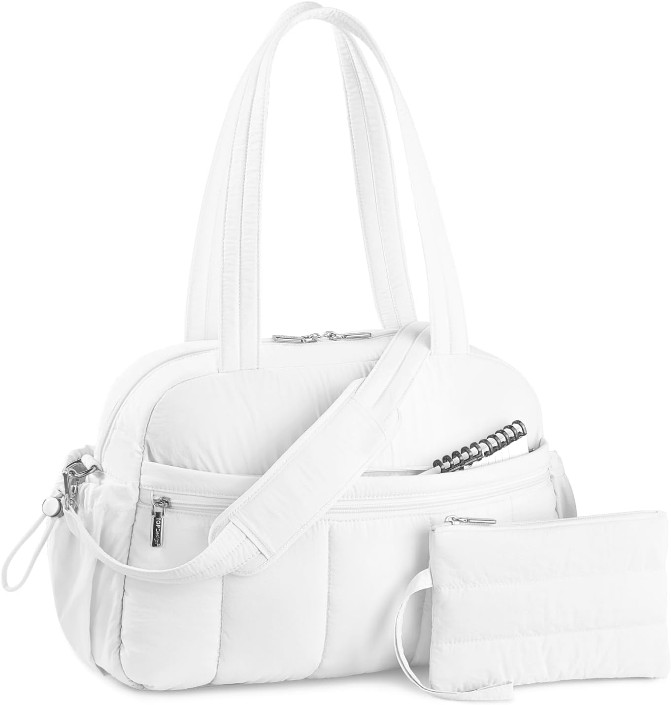 Puffer Gym Bag with Wet Pocket