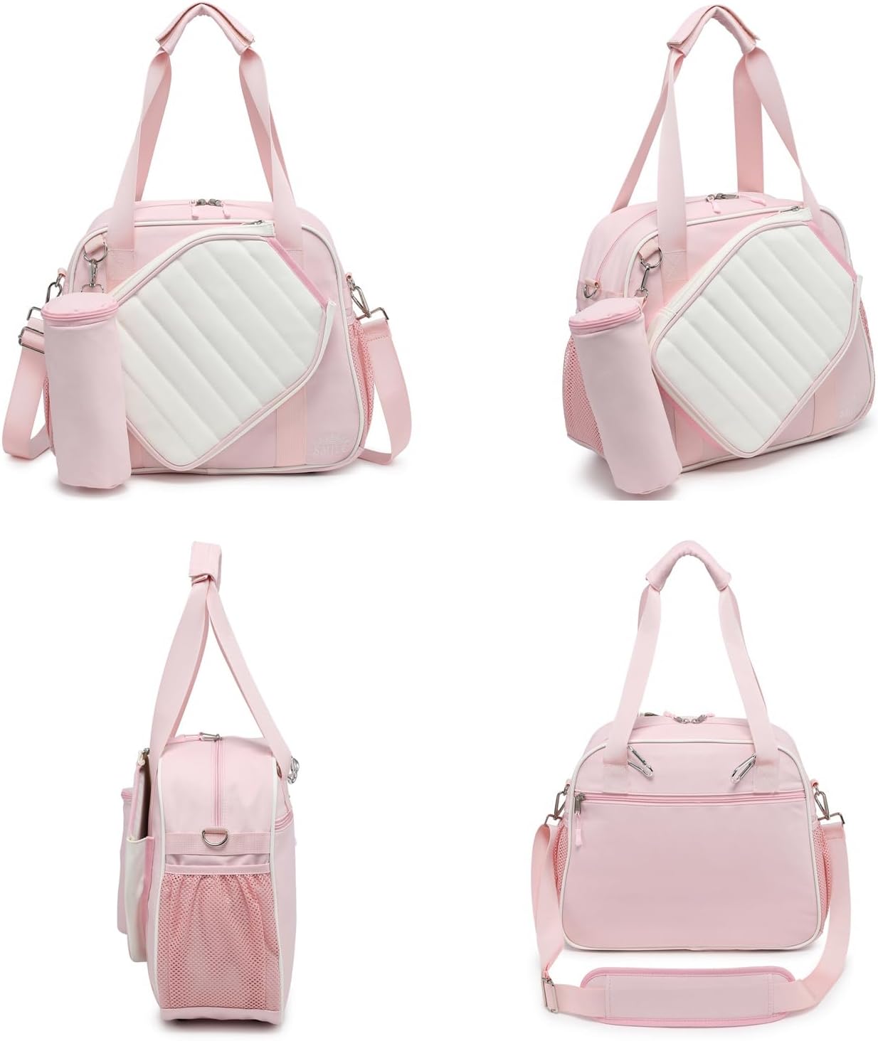 Crossbody Pickleball Bag 3-Piece Set - Waterproof Tote with Ice Bag & Ball Bag