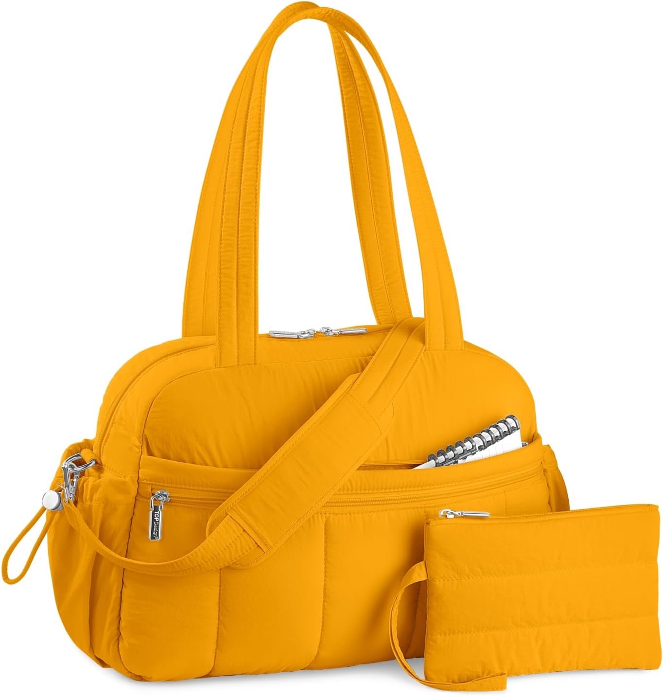 Puffer Gym Bag with Wet Pocket