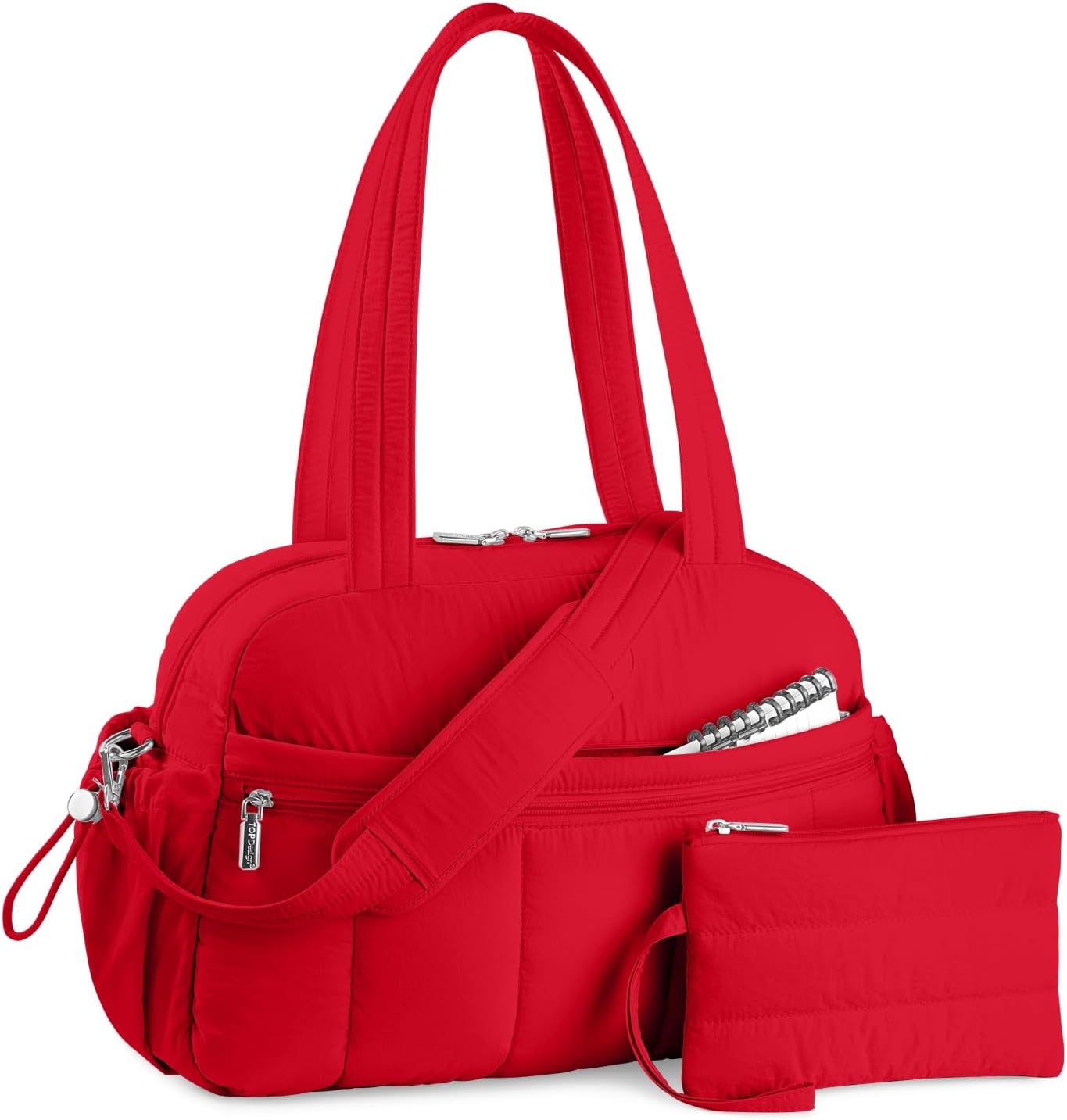 Puffer Gym Bag with Wet Pocket