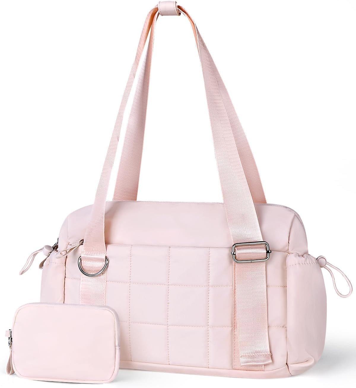 Puffy Mini Gym Bag - Water-Resistant Sports Duffel for Women