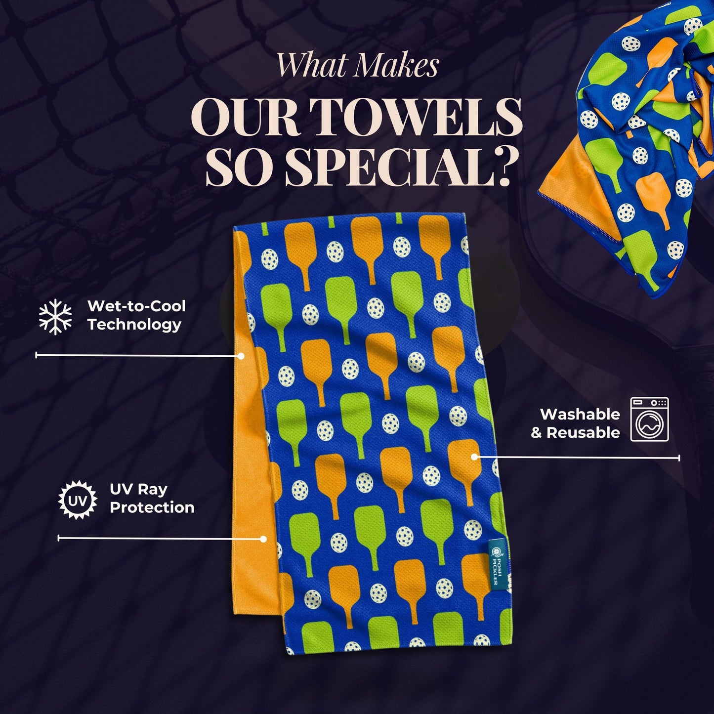 Pickleball Cooling Towel