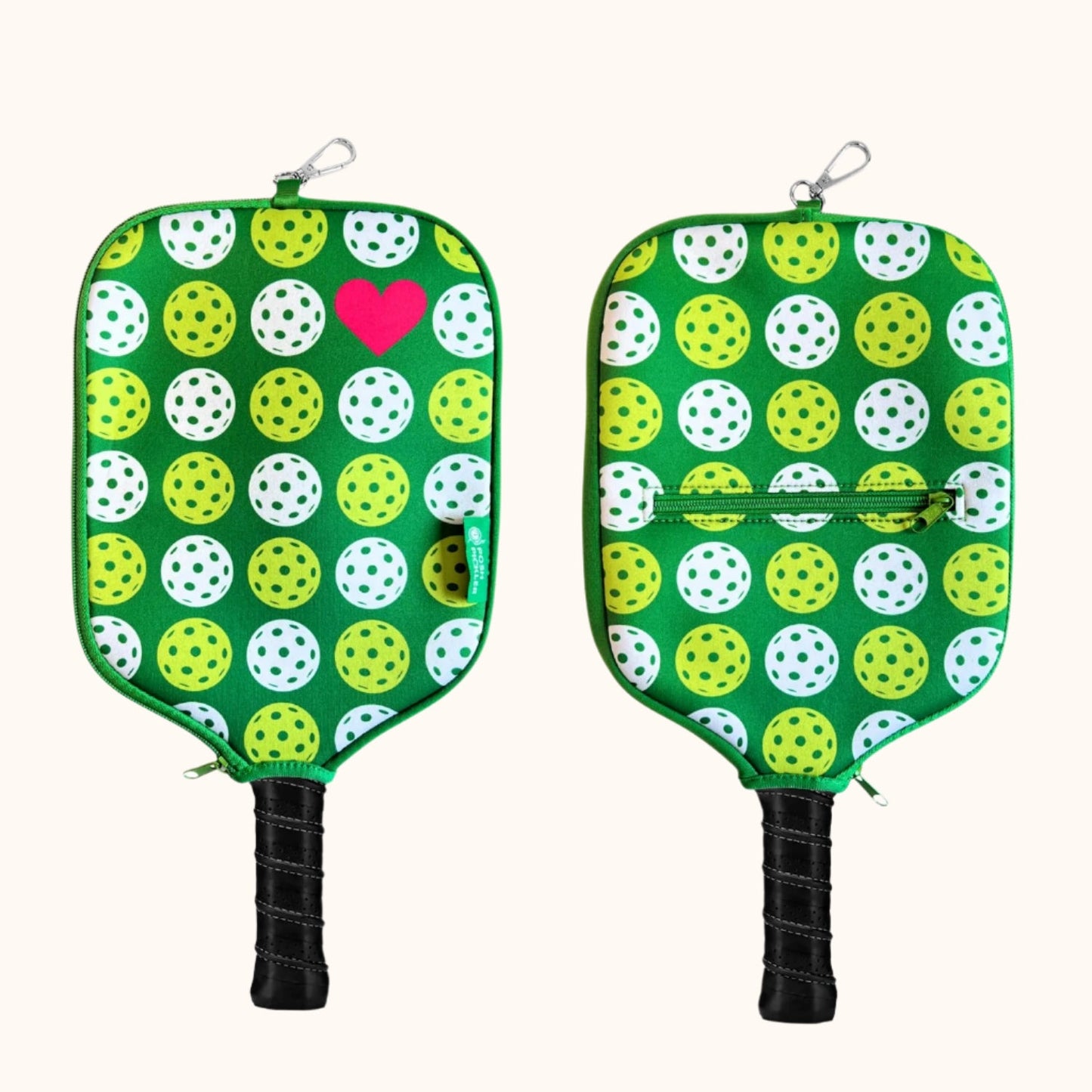 Pickleball Paddle Cover with Storage - 5 designs