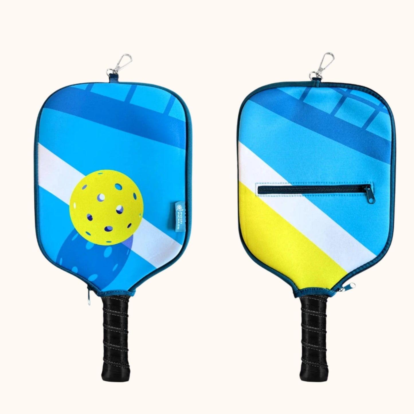 Pickleball Paddle Cover with Storage - 5 designs